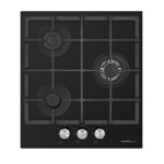 Газовая варочная панель HOMSair HGG433TGCBK- фото