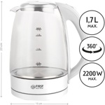 Электрочайник First FA-5404-1-WI- фото