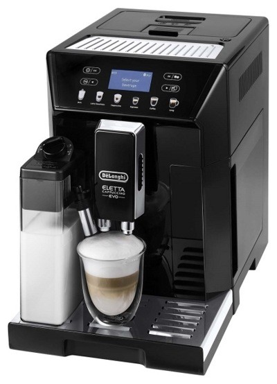 Кофемашина DeLonghi Eletta Cappuccino Evo ECAM 46.860.B- фото2