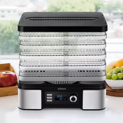 Сушилка для овощей и фруктов Kitfort KT-1957- фото2