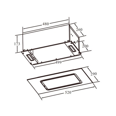 Вытяжка Weissgauff Intense 600 Touch Black Glass- фото2