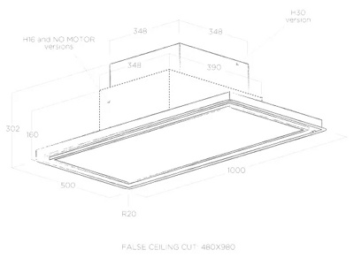  Elica SKYDOME H30 A/100 