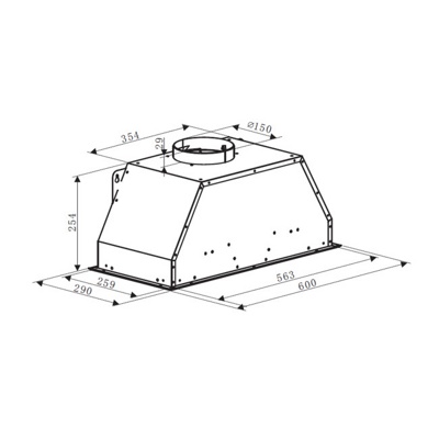 Вытяжка Weissgauff Dubhe 60 PB WH- фото2