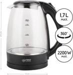 Электрочайник First FA-5404-1-BA- фото