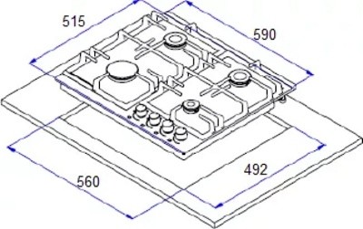    Weissgauff HGG 640 WEBG