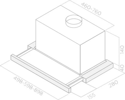 Вытяжка Elica Elite 14 LUX GRVT/A/90 - фото2