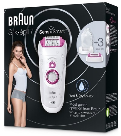 Эпилятор Braun Silk-epil 7 SensoSmart 7/700 Wet Dry