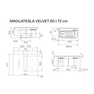 Индукционная панель Elica NikolaTesla Velvet BL/A/60- фото2