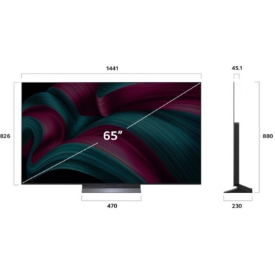 OLED телевизор LG OLED evo AI C5 OLED65C5RLA- фото3