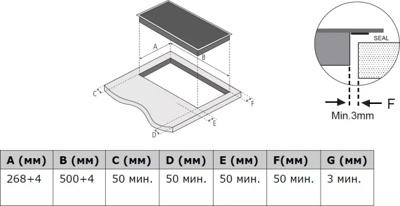 Индукционная варочная панель Weissgauff HI 32 BSCM- фото2