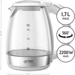 Электрочайник First FA-5404-2-WI- фото