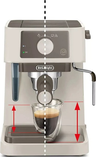 Рожковая кофеварка DeLonghi Stilosa EC235.CR- фото2