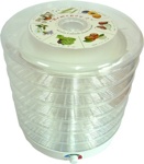 Сушилка для овощей и фруктов Спектр-Прибор Ветерок-2 ЭСОФ-0,6/220 (5 поддонов, прозрачный)- фото