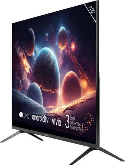 Телевизор KIVI M43UD70B- фото2