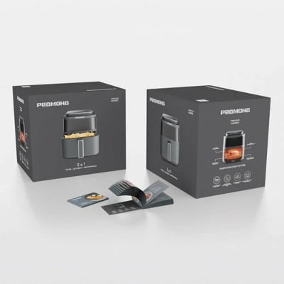 Аэрогриль Redmond AG1901 (серый)- фото3