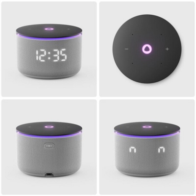 Умная колонка Яндекс Станция Мини 3 Про (YNDX-00059GRY) серый- фото2