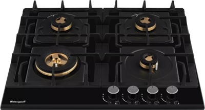 Варочная панель Weissgauff HGG 6445 BL Volcano Burner- фото3