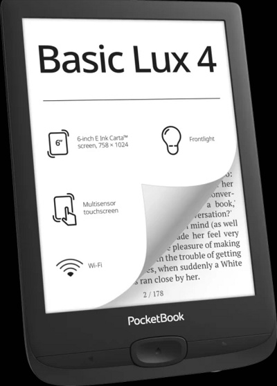 Электронная книга PocketBook 618 Basic Lux 4 (PB618-P-CIS Black)- фото4