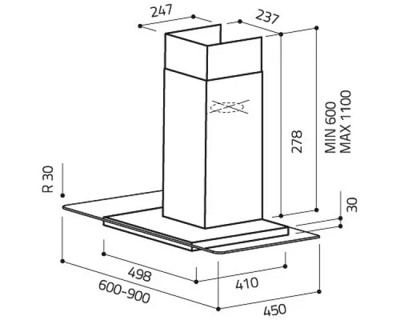 Вытяжка Elica FLAT GLASS IX/A/90- фото2