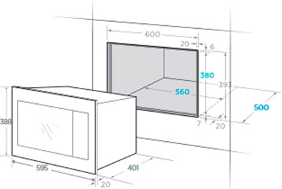    Midea TG925B8D-WH