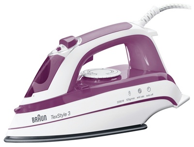  Braun TexStyle 3 Steam Iron TS 365 A