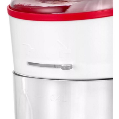 Соковыжималка электрическая Kitfort KT-1150-1 (белый/малиновый)- фото2