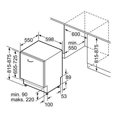 Посудомоечная машина Bosch SMV4EVX04E- фото4