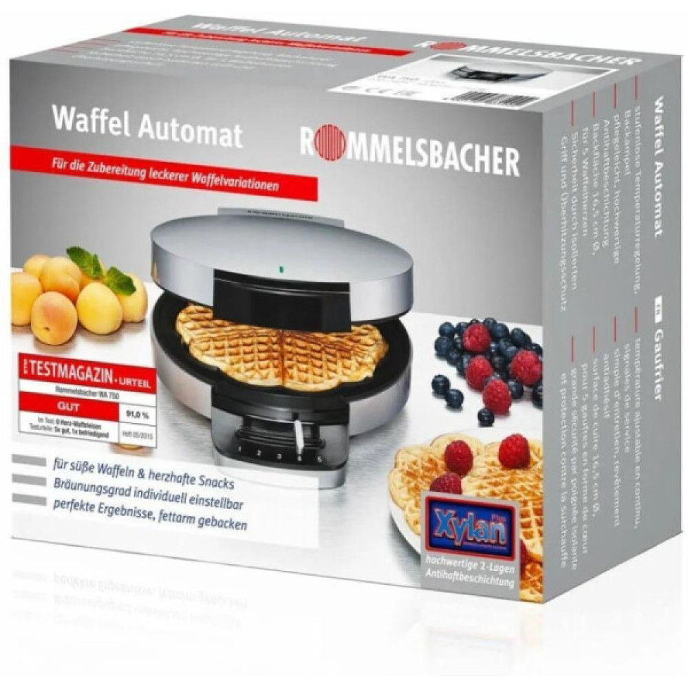 Вафельница ROMMELSBACHER WA 750 - фото2