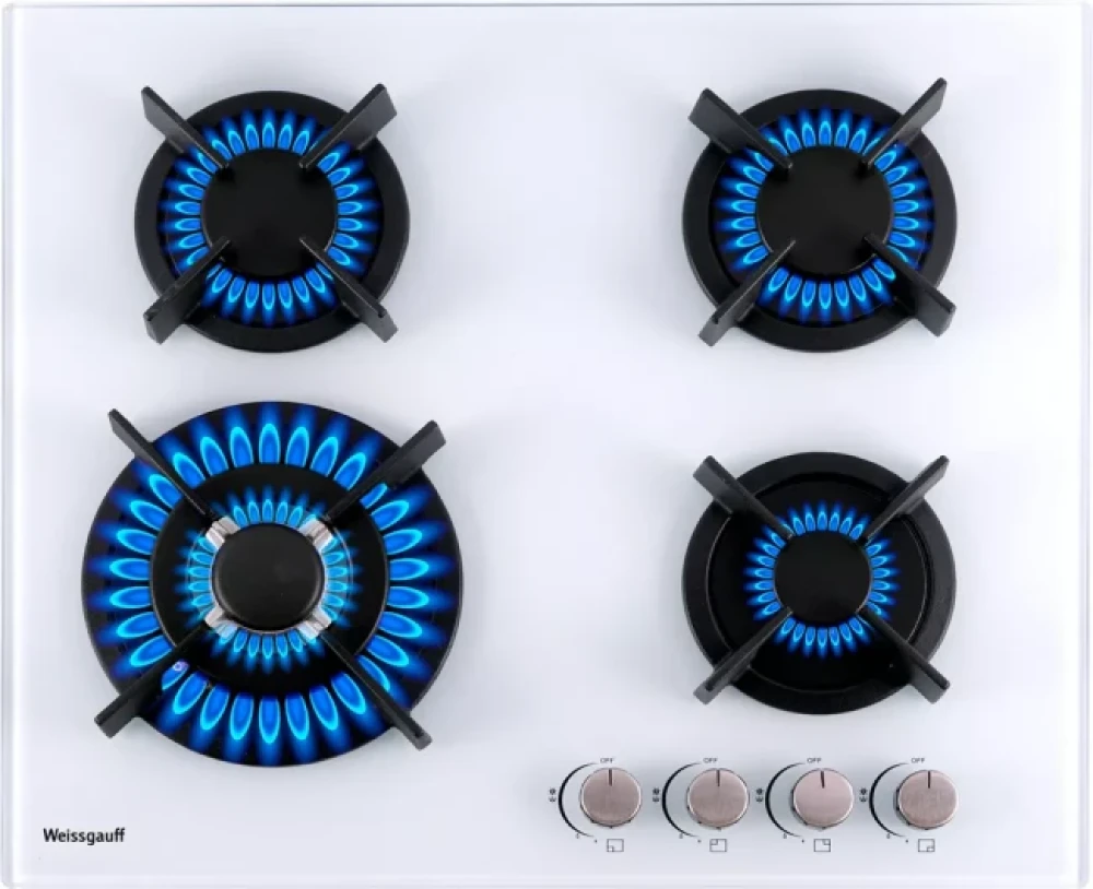 Газовая варочная панель Weissgauff HGG 640 WG- фото