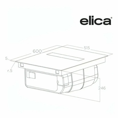 Варочная панель Elica NikolaTesla Fit Raw BR/A/60- фото2