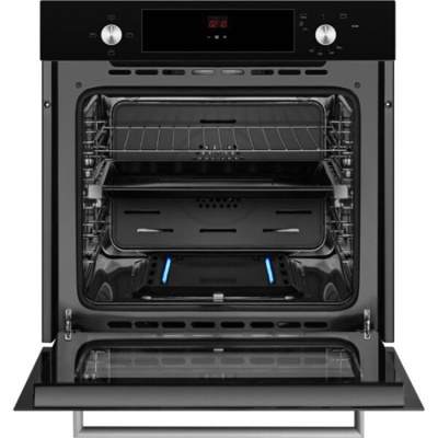 Газовый духовой шкаф Weissgauff WGO 706 D Black Glass- фото2