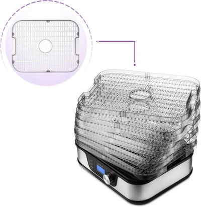 Сушилка для овощей и фруктов Kitfort KT-1918- фото3