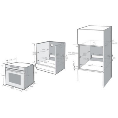 Духовой шкаф Weissgauff EOM 991 SW- фото3
