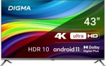 Телевизор Digma DM-LED43UBB41- фото