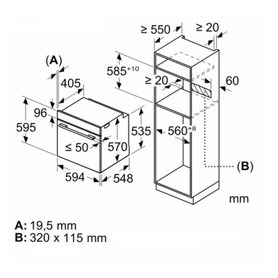 Духовой шкаф Bosch HBG536EW4- фото2
