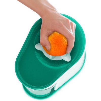 Соковыжималка электрическая Kitfort KT-1150-2 (белый/зеленый)- фото3