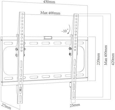 Кронштейн для телевизора Harper TVT-6524- фото4