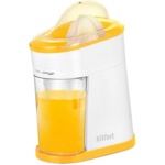 Соковыжималка электрическая Kitfort KT-1150-3 (белый/желтый)- фото