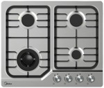 Газовая варочная панель Midea MG 687 X- фото