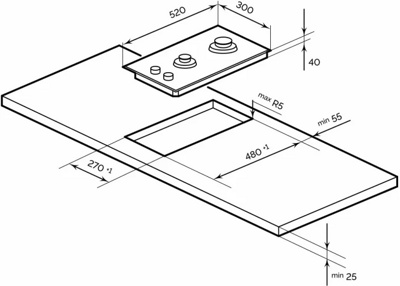 Газовая варочная панель Lex GVG 321 WH / CHAO000204- фото2