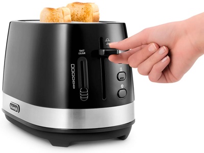 Тостер DeLonghi CTLA 2103 BK / CTLA2103.BK- фото3