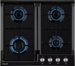 Газовая варочная панель Weissgauff HGG 640 BEBG- фото