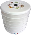 Сушилка для овощей и фруктов Спектр-Прибор Ветерок-2 ЭСОФ-0,6/220 (6 поддонов, белый)   - фото