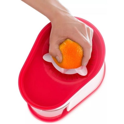 Соковыжималка электрическая Kitfort KT-1150-1 (белый/малиновый)- фото3