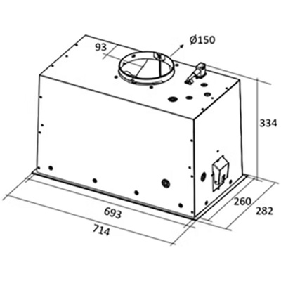 Кухонная вытяжка Elica Lane GR/A/72- фото2