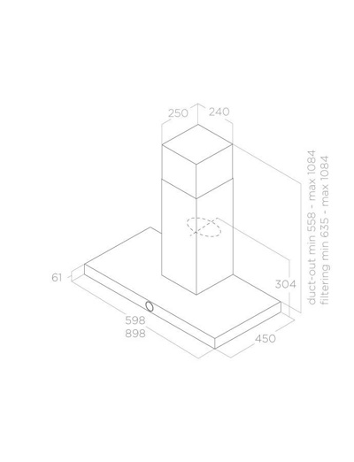 Кухонная вытяжка Elica Lol IX/A/60- фото2