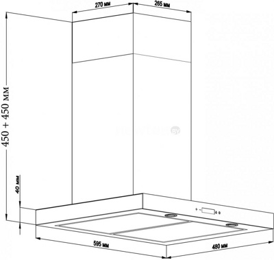  Backer CH60E-MC-L200 Inox BG 