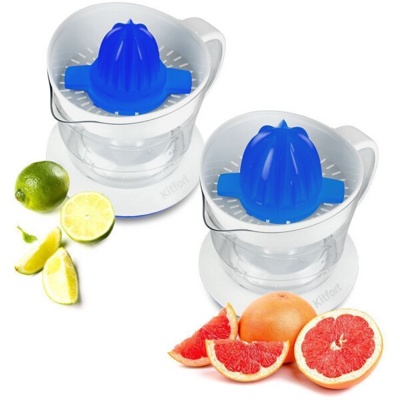 Соковыжималка электрическая Kitfort KT-1148-3 (белый/синий)- фото2