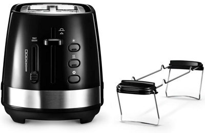 Тостер DeLonghi CTLA 2103 BK / CTLA2103.BK- фото2