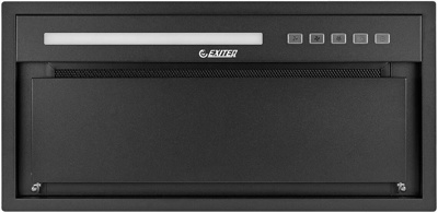 Вытяжка скрытая Exiteq EX-6026 (черный)- фото2
